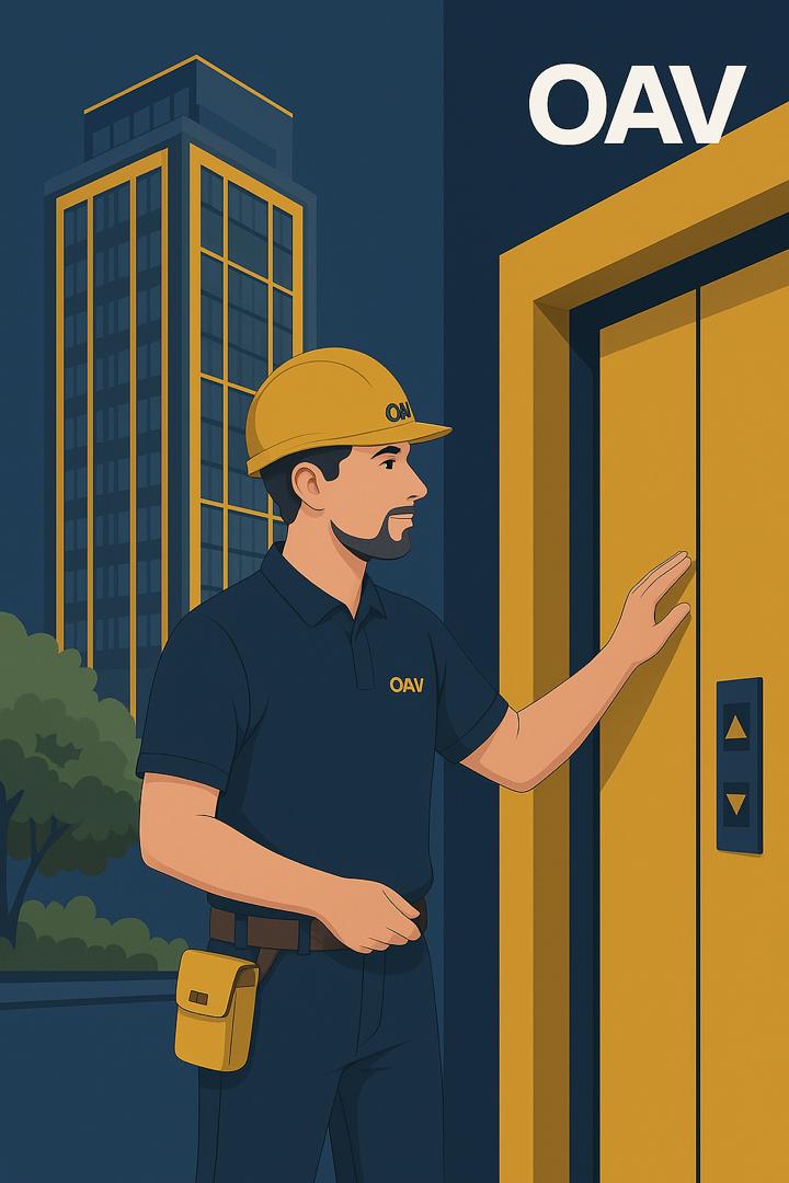 رفع خطای اضطراری آسانسور